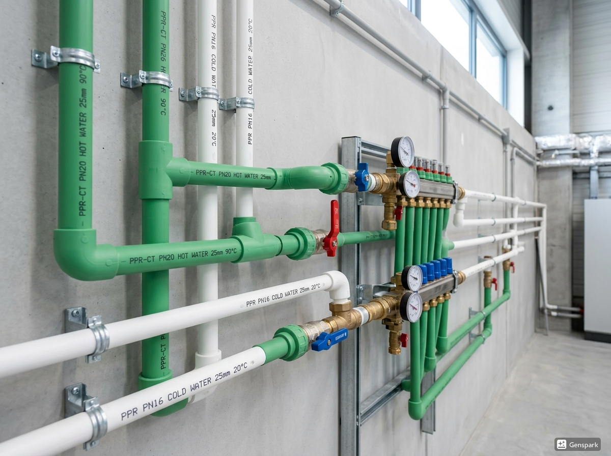 Tubes PPR TRAPLAST pour reseaux d eau chaude et eau froide